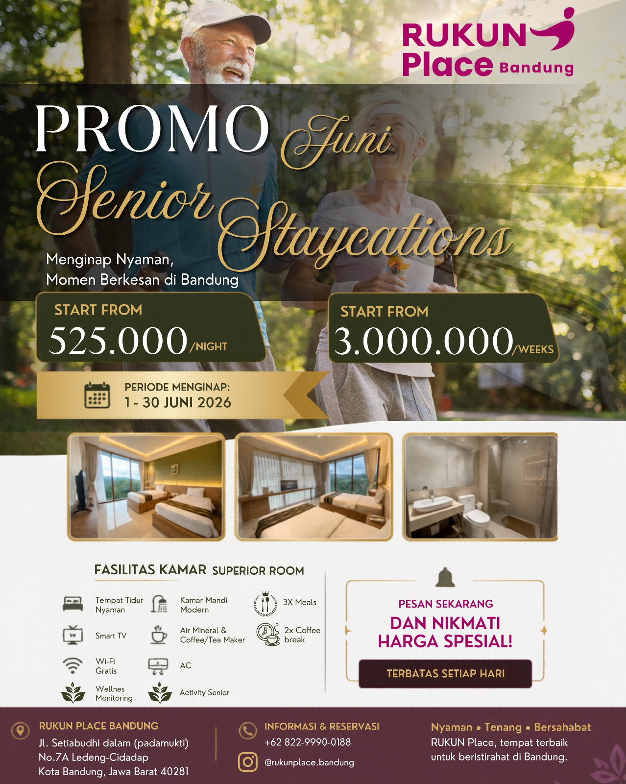 Promo Senior Staycation - June 2026